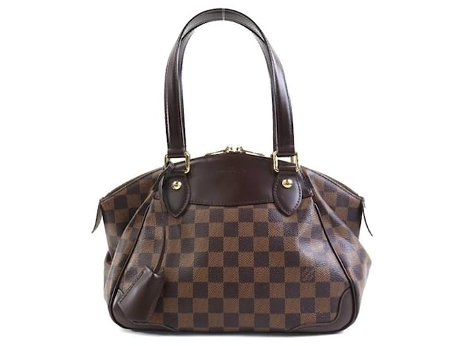 Louis Vuitton Verona Marrom Lona  ref.1407320