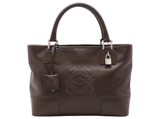 LOEWE AMAZONA Braun Leder  ref.1407340