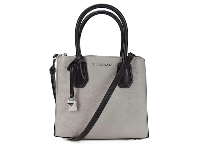 Michael Kors Mercer Gris Cuero  ref.1407343