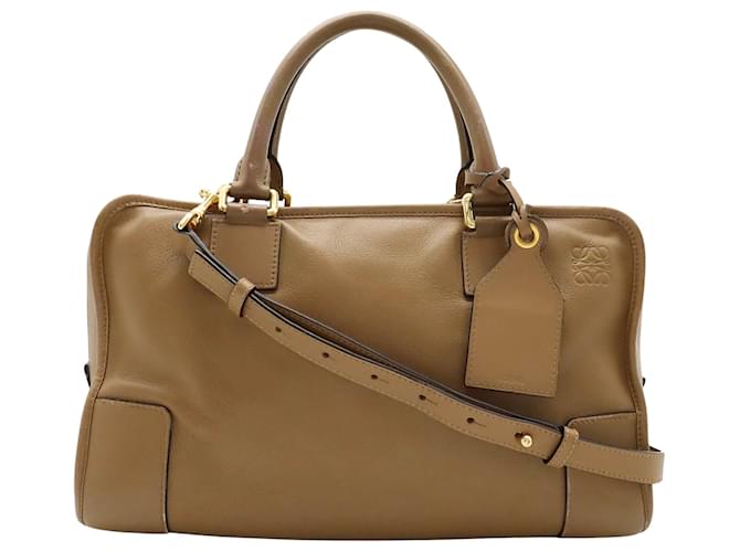 LOEWE AMAZONA Marrone Pelle  ref.1407352