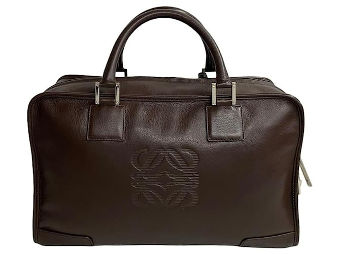 LOEWE AMAZONA Braun Leder  ref.1407385