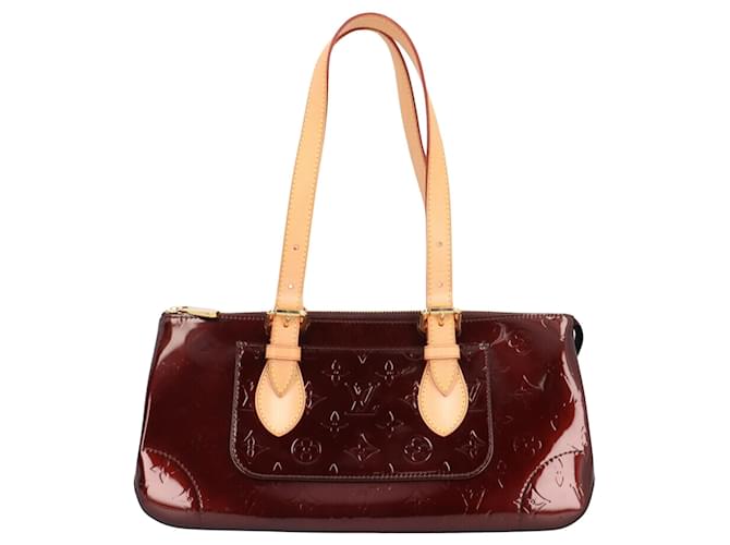 Louis Vuitton Rosewood Couro envernizado  ref.1407397