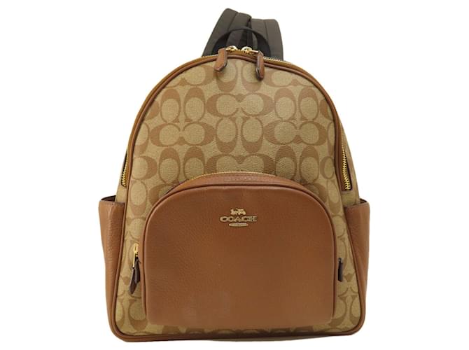 Coach Assinatura do treinador Marrom Lona  ref.1407430