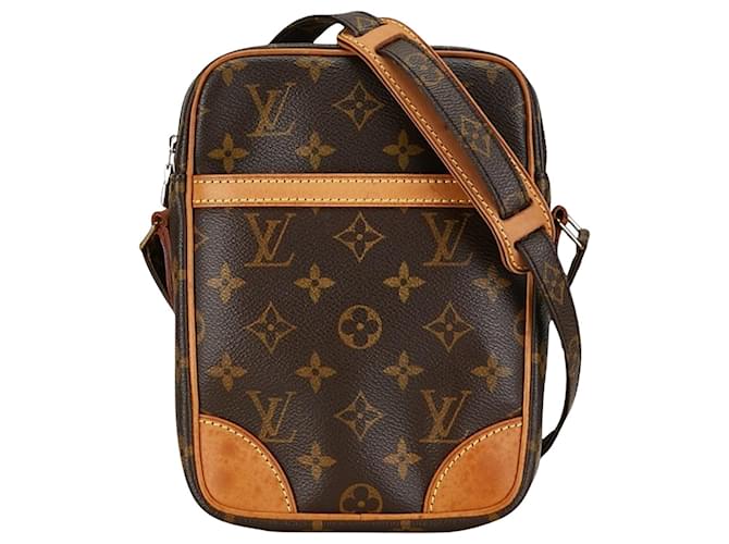 Louis Vuitton Danube Marrone Tela  ref.1407502