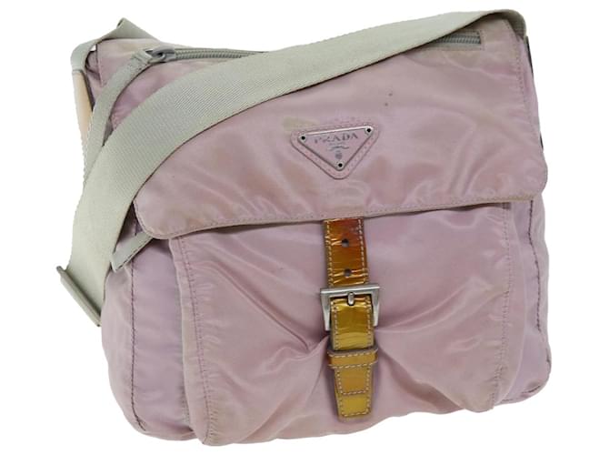 Prada Tessuto Pink Synthetic  ref.1407511