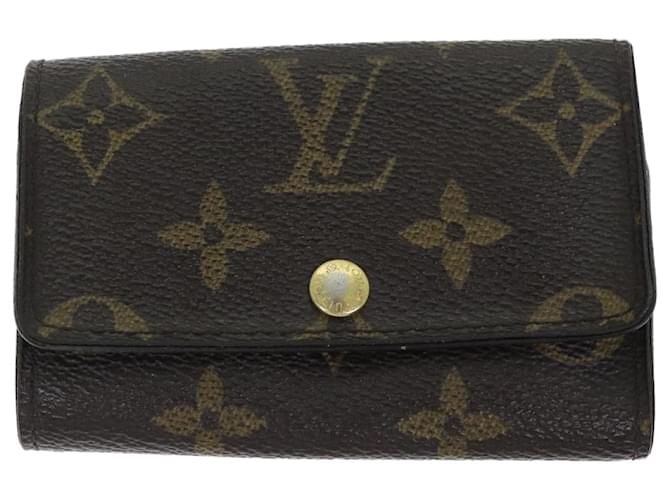 Louis Vuitton Multiclés Marrone Tela  ref.1407555