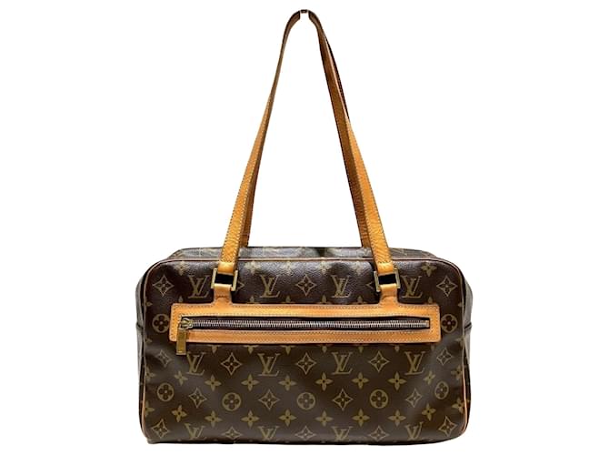 Louis Vuitton Cité Marrom Lona  ref.1407605