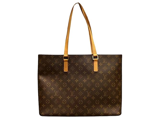 Louis Vuitton Luco Braun Leinwand  ref.1407616