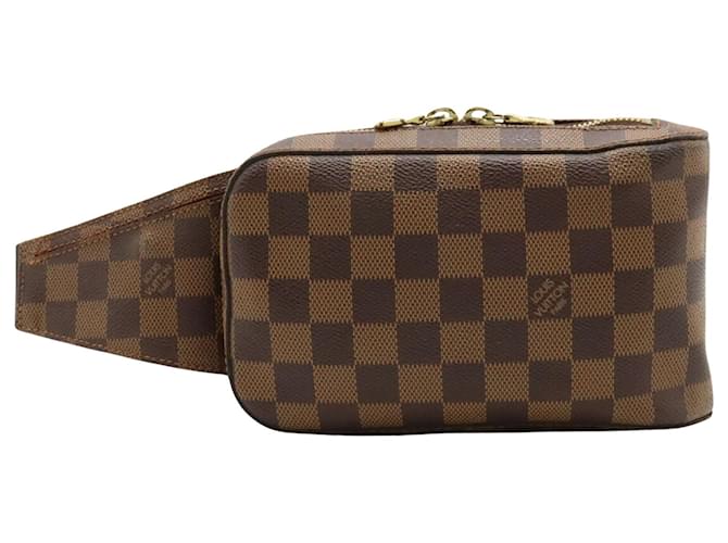 Louis Vuitton Geronimos Marrone Tela  ref.1407628