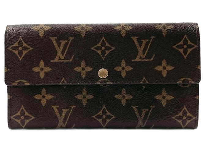 Louis Vuitton Sarah Marrom Lona  ref.1407638