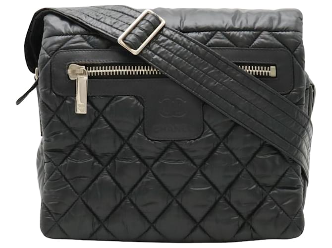 Chanel COCO COCOON Negro Sintético  ref.1407643