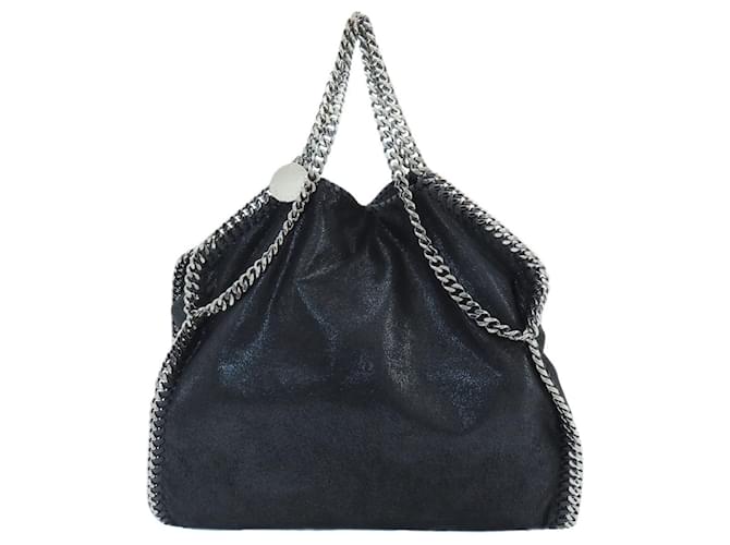 Stella Mc Cartney Stella McCartney Falabella Nero Poliestere  ref.1407649