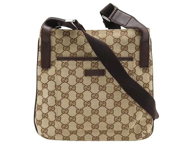 Gucci GG Canvas Bege Lona  ref.1407653