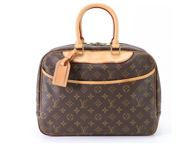 Louis Vuitton Deauville Marrom Lona  ref.1407664