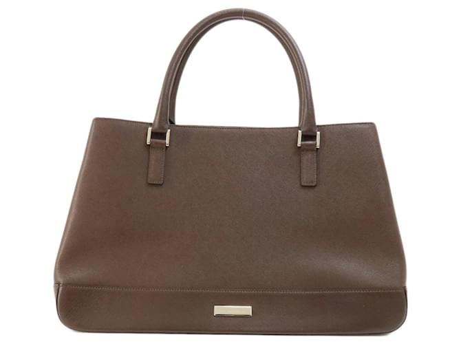 BURBERRY Cuir Marron  ref.1407672