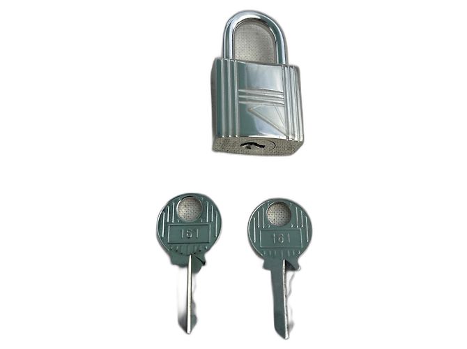 Cadenas hermès neuf Kelly , Birkin Acier Bijouterie argentée