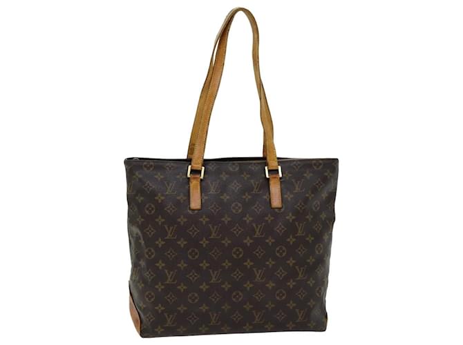 LOUIS VUITTON Monogramm Cabas Mezzo Tote Bag M51151 LV Auth 76493 Leinwand  ref.1407914