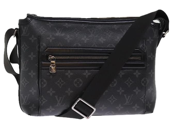 Borsa LOUIS VUITTON Monogram Eclipse Odyssey Messenger MM M44224 LV Auth bs14669 Monogramma  ref.1407962