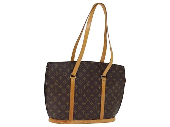 LOUIS VUITTON Monogramm Babylone Einkaufstasche M.51102 LV Auth 76063 Leinwand  ref.1407965