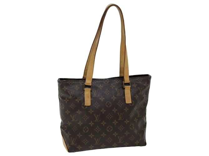 LOUIS VUITTON Monogramm Cabas Piano Einkaufstasche M.51148 LV Auth 75908 Leinwand  ref.1407977