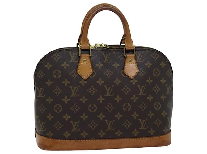 LOUIS VUITTON Sac à main Alma monogramme M51130 Auth LV 76600 Toile  ref.1407982