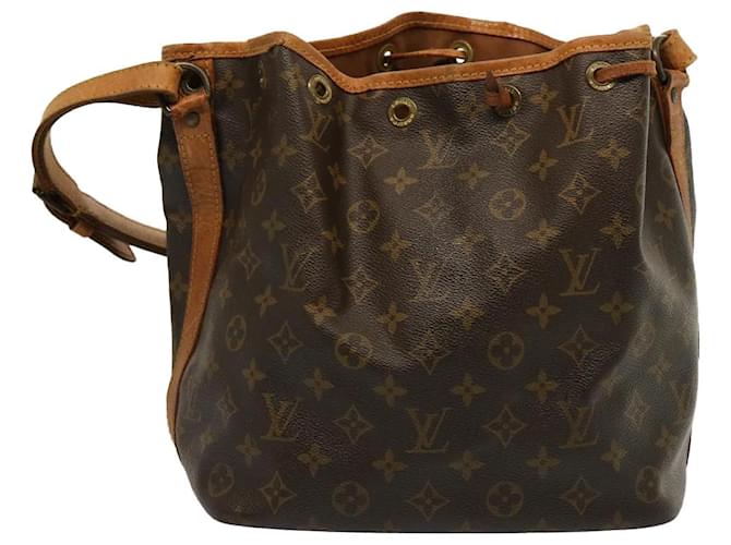 LOUIS VUITTON Monogram Petit Noe Shoulder Bag M42226 LV Auth 72282 Cloth  ref.1408008