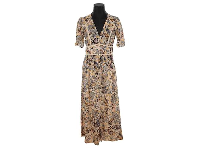 Bash Robe multicolore Viscose  ref.1408034