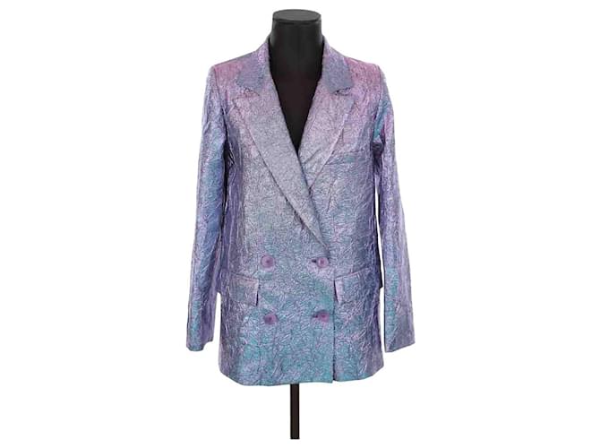 Autre Marque Blazer Blue Polyester  ref.1408035