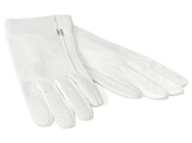 Hermès HERMES Accessory in White Leather - 101967