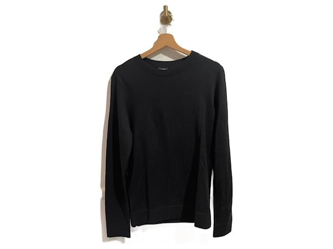 CHANEL  Knitwear T.International XS Wool Black  ref.1408098