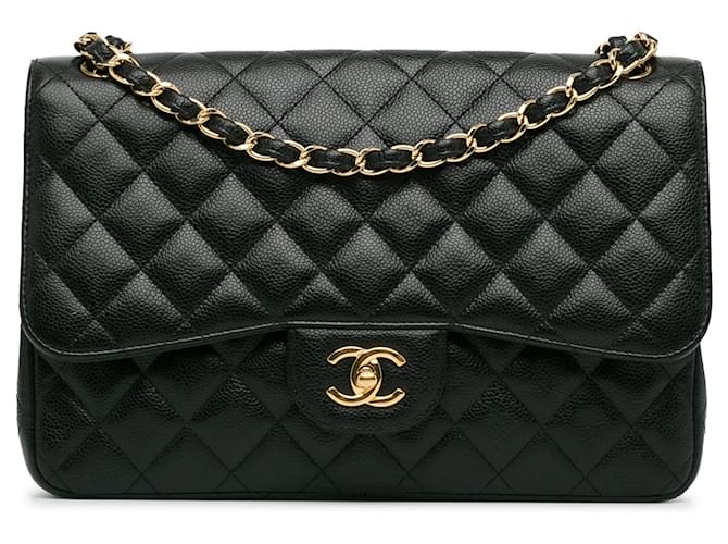 CHANEL BolsasCouro Preto  ref.1408114