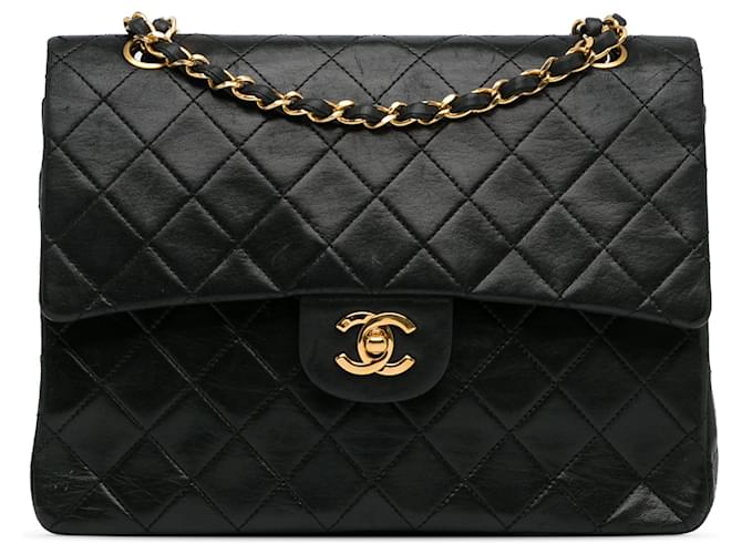 CHANEL BolsosCuero Negro  ref.1408119