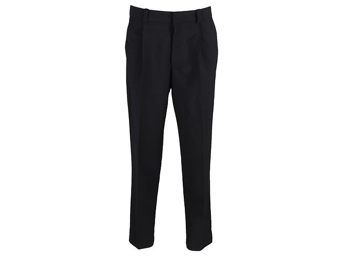 Anzughose von Acne Studios aus schwarzer Wolle