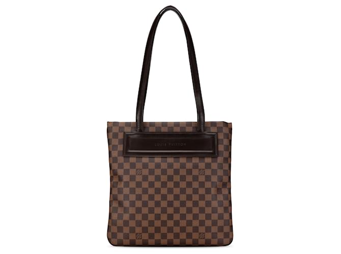 Louis Vuitton Brown Damier Ebene Clifton Braun Leinwand  ref.1408781