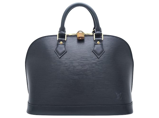 Louis Vuitton Alma Black Leather  ref.1408851