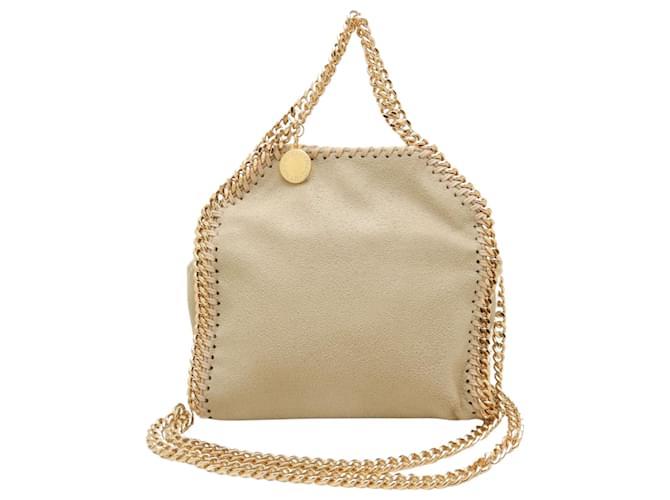 Stella Mc Cartney Stella McCartney Falabella Bege Poliéster  ref.1408894