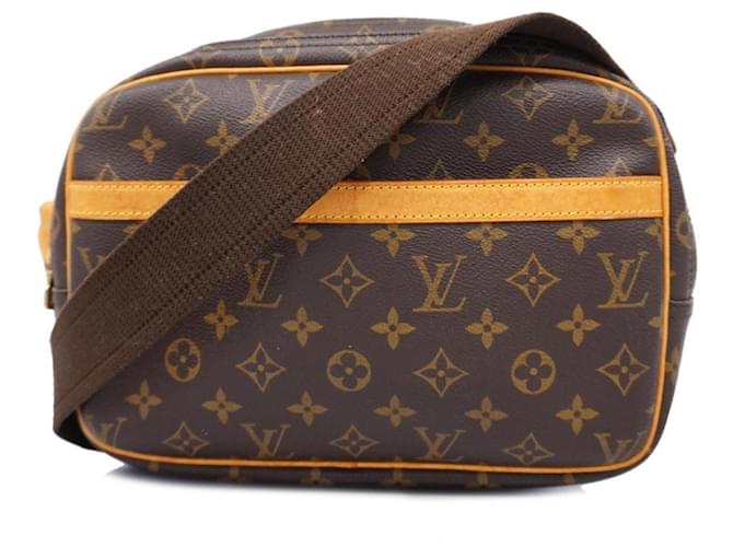 Louis Vuitton Reporter Toile Marron  ref.1408897