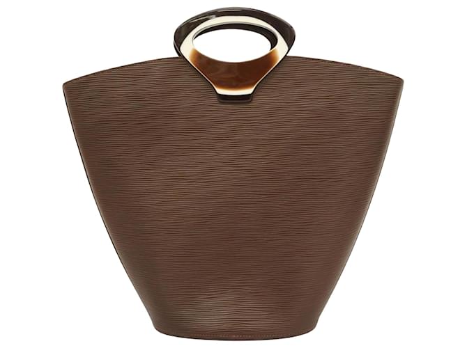 Louis Vuitton Noctambule Cuir Marron  ref.1408936