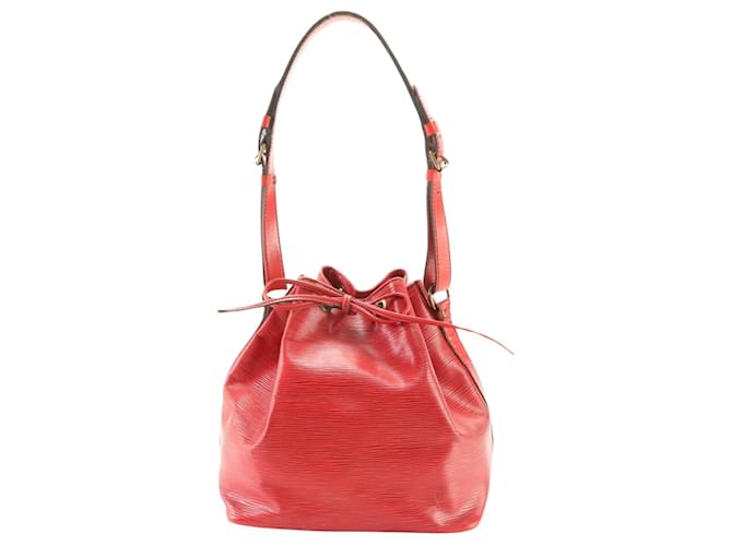 Noe Louis Vuitton Petit Noé Red Leather  ref.1408950