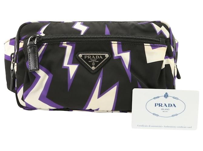 Prada Tessuto Preto Sintético  ref.1408987