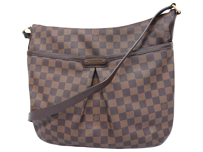 Louis Vuitton Bloomsbury Marrom Lona  ref.1409009