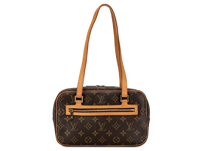 Louis Vuitton Cite MM Bolsa de Ombro em Lona M51182 em boa condição  ref.1409141