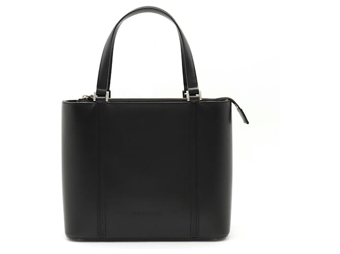 Burberry Preto Couro  ref.1409201