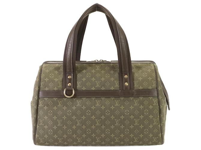 Louis Vuitton Joséphine Khaki Cloth  ref.1409233