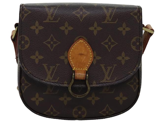 Louis Vuitton Saint Cloud Marrom Lona  ref.1409280