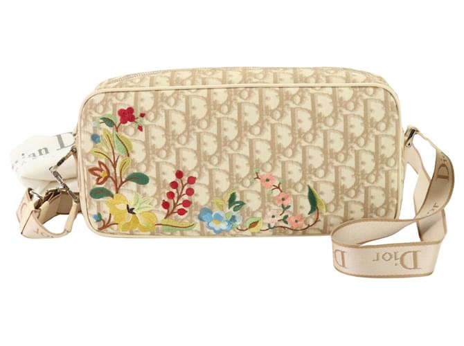 Dior Trotter Toile Beige  ref.1409286