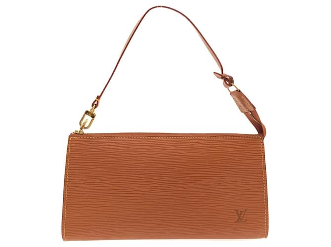 Louis Vuitton 37836951 Cuir Marron clair  ref.1409319