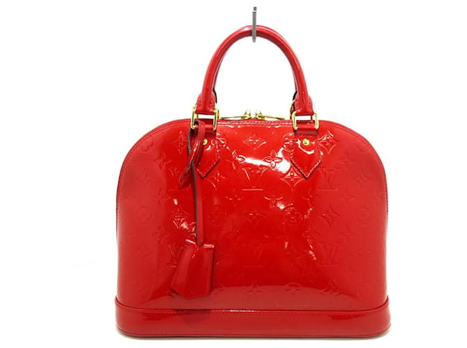 Alma Louis Vuitton 37393978 Cuir Rouge  ref.1409354