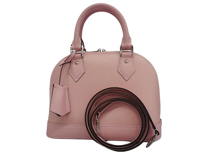 Louis Vuitton Alma BB Rosa Cuero  ref.1409364