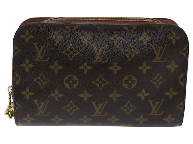 Louis Vuitton Orsay Marrom Lona  ref.1409394